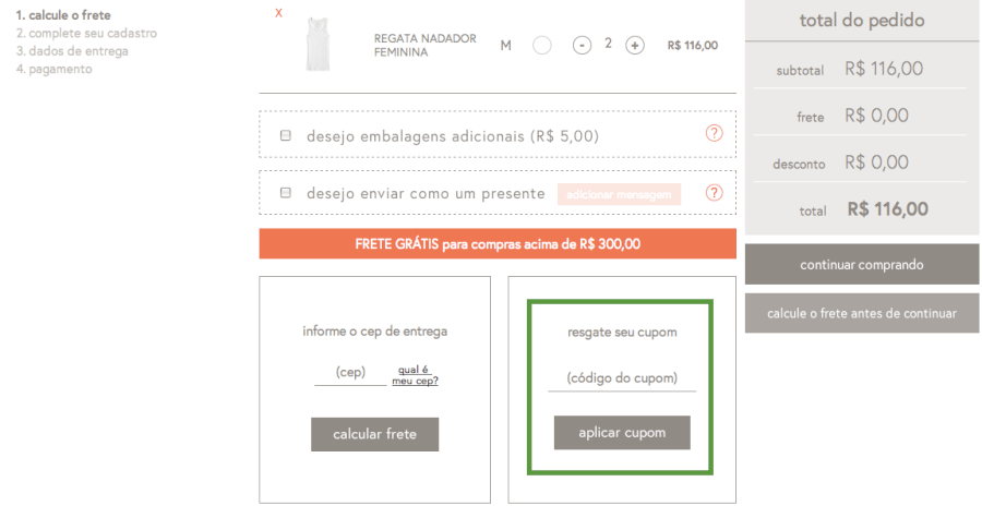códigos promoção Basico.com