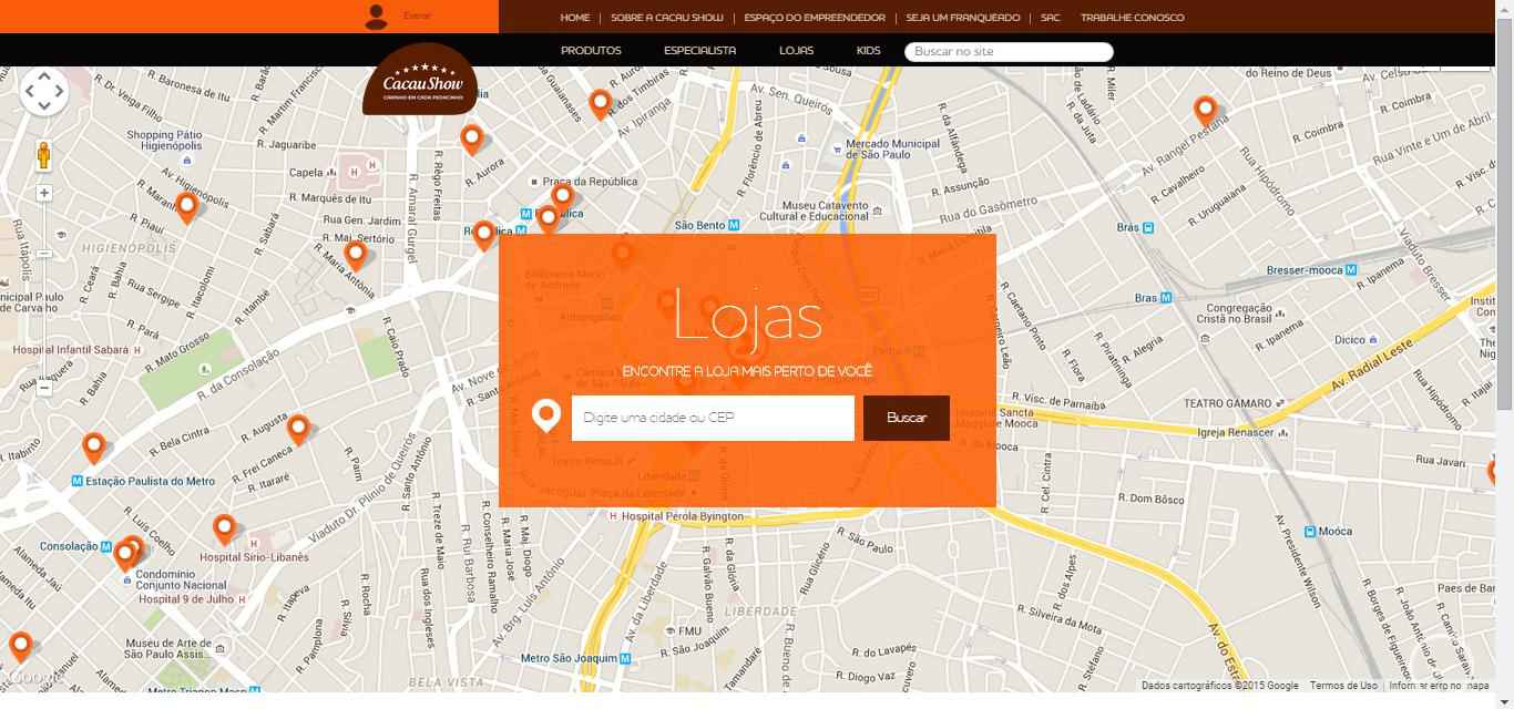 Lojas da Cacau Show Lojas da Cacau Show