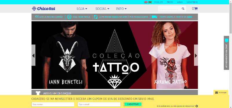 Pagina Inicial Chico Rei Pagina Inicial Chico Rei