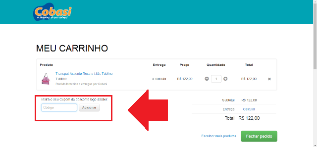 Cupom de desconto Cobasi Cupom de desconto Cobasi