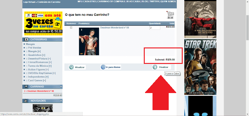 Cupom de desconto Comix Book Shop Cupom de desconto Comix Book Shop