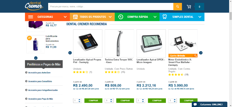 Dental Cremer Produtos Dental Cremer Produtos