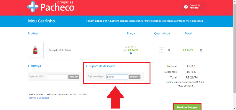 Cupom de Desconto Drogarias Pacheco Cupom de Desconto Drogarias Pacheco