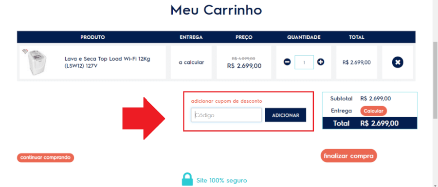 Cupom de desconto Electrolux Cupom de desconto Electrolux