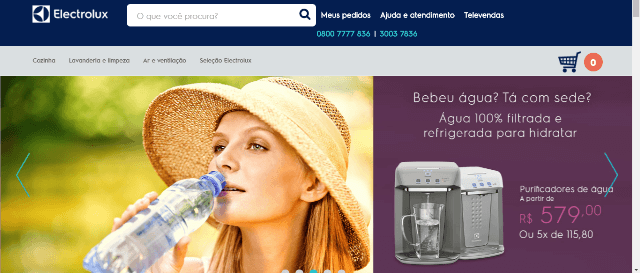 Pagina Inicial Electrolux Pagina Inicial Electrolux