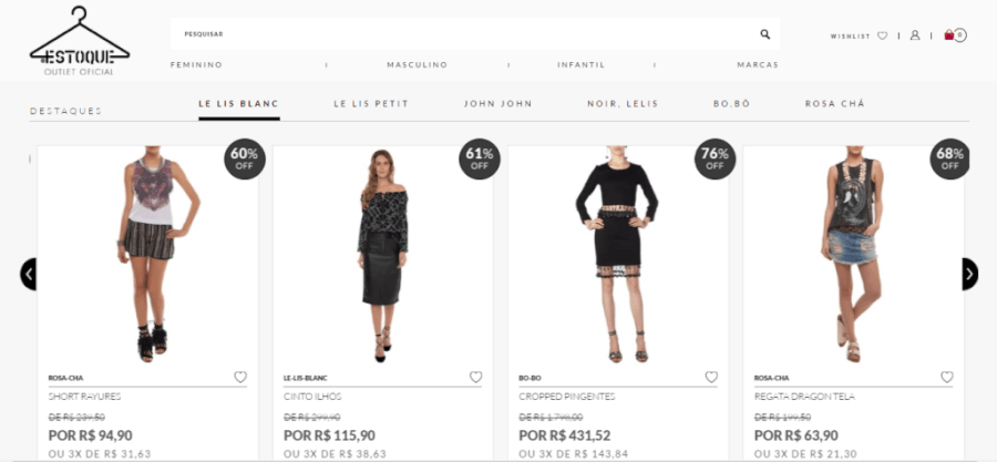 Roupas Estoque Roupas Estoque