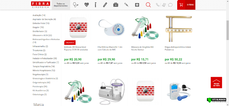 Fibra Cirurgica Produtos Fibra Cirurgica Produtos