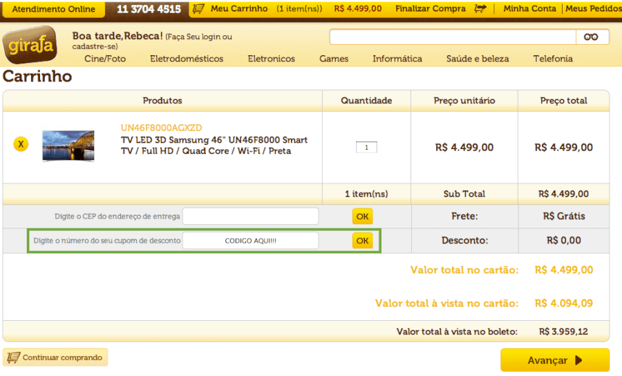 Cupom Girafacomo usar o Cupom Girafa como usar o Cupom Girafa