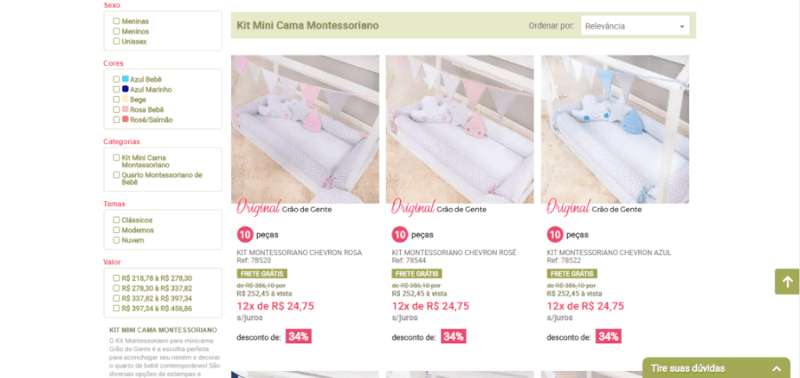 Grão de Gente Produtos Grão de Gente Produtos