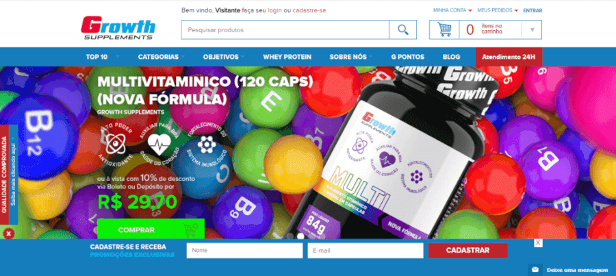 Pagina Inicial Growth Supplements Pagina Inicial Growth Supplements