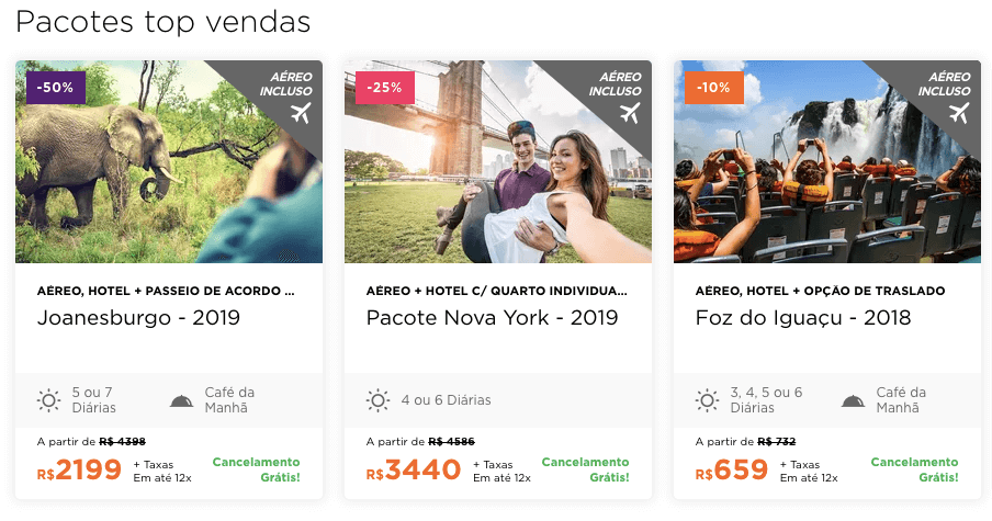 Promoções e ofertas HU