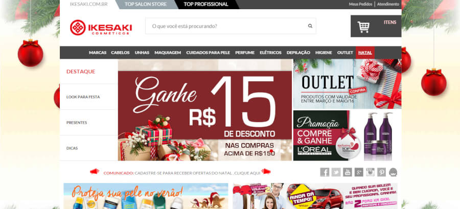 Ikesaki Página Inicial