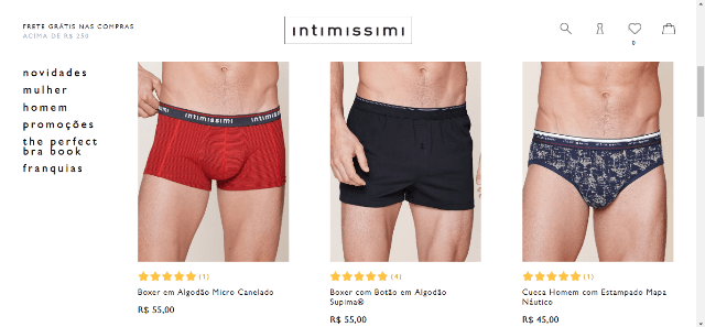 Intimissimi Produtos Intimissimi Produtos