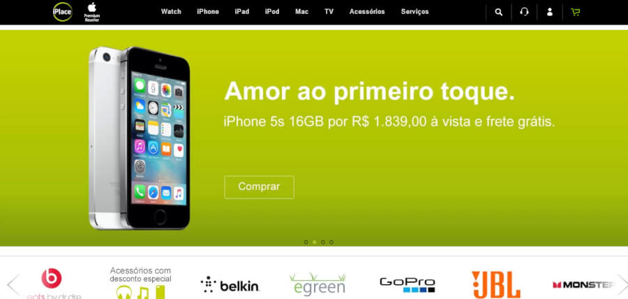 iPlace Página Principal