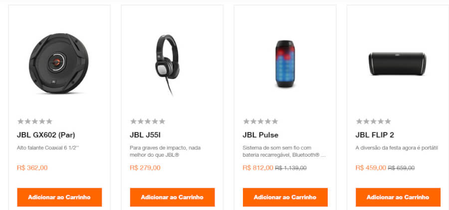 JBL Produtos