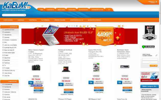 Imagem p[agina Inicial Site Kabum Imagem p[agina Inicial Site Kabum