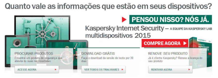 Kaspersky Promoção Kaspersky Promoção