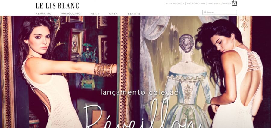 Le Lis Blanc Página Inicial