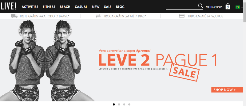 Pagina Inicial Chico Live  Pagina Inicial Live