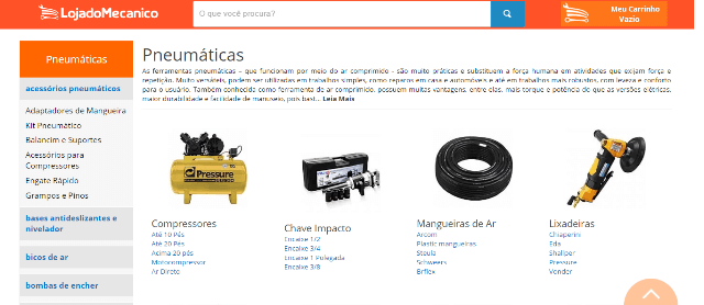 Loja do Mecânico Produtos Loja do Mecânico Produtos