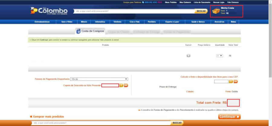 Cupom de desconto na Lojas Colombo Cupom Lojas Colombo