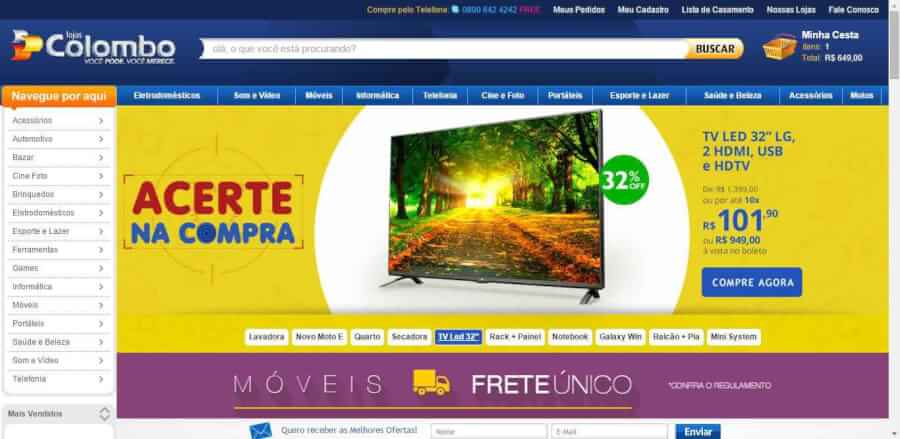 Site Lojas Colombo Site Lojas Colombo
