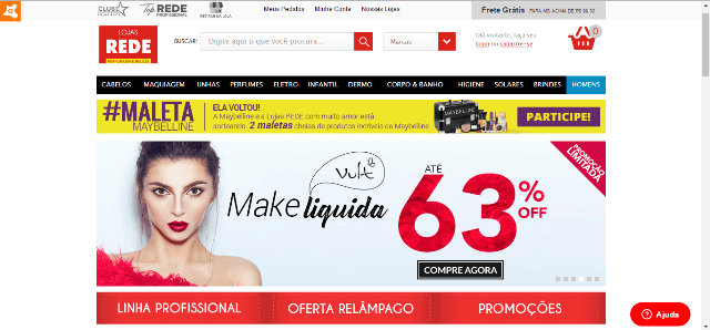 Pagina Inicial Lojas Rede Pagina Inicial Lojas Rede