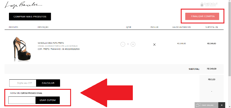 Cupom de desconto Luiza Barcelos Cupom de desconto Luiza Barcelos