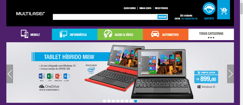 Pagina Inicial Multilaser Pagina Inicial Multilaser