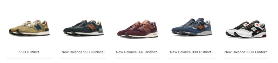 New Balance Produtos