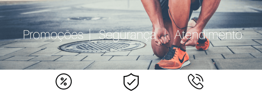 Promoções, segurança e atendimento