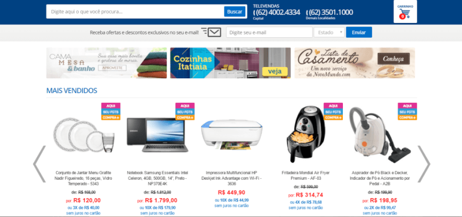 Novo Mundo Produtos Novo Mundo Produtos