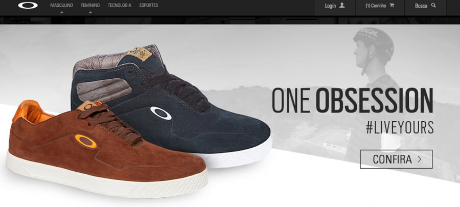 Oakley Página Principal