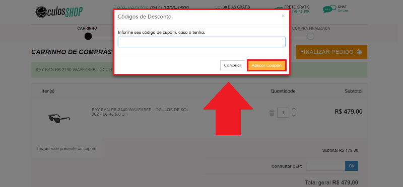 Cupom de desconto Oculos Shop Cupom de desconto Oculos Shop