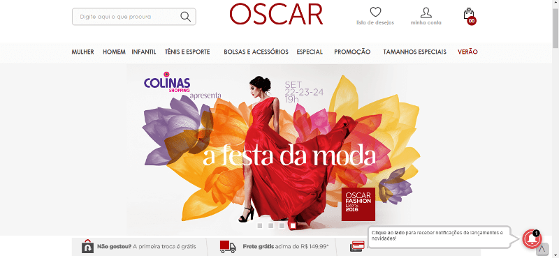 Pagina Inicial Oscar Calçados Pagina Inicial Oscar Calçados