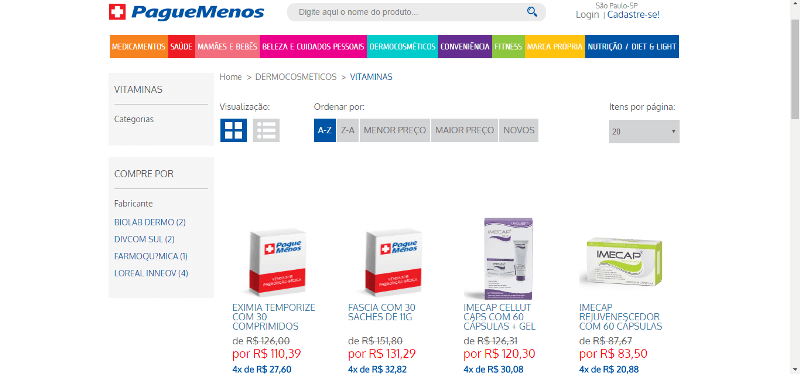 Pague Menos Produtos Farmácias Pague Menos Produtos