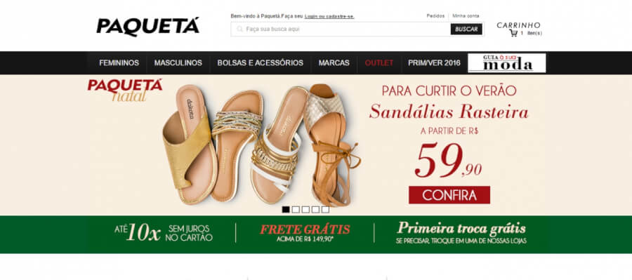 Paquetá Página Principal