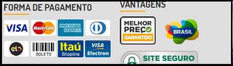 Formas de pagamento Formas de pagamento