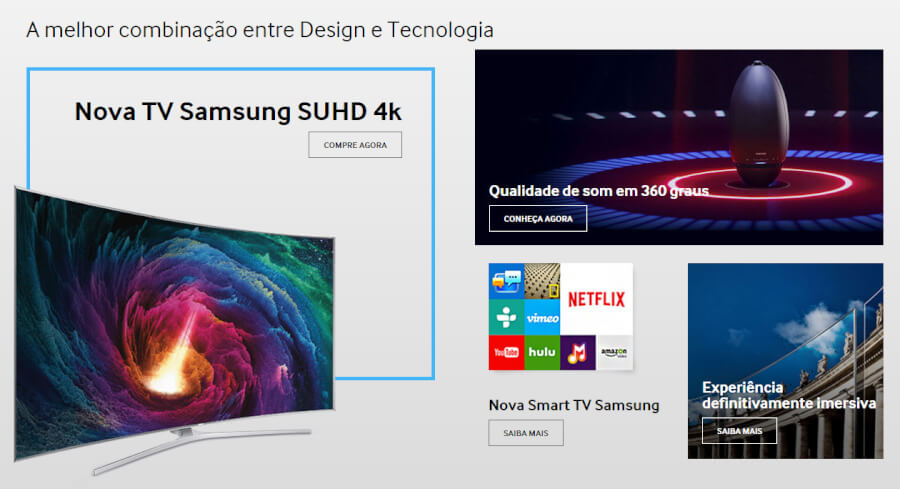 Samsung imagem promocional