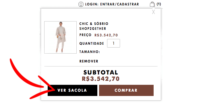 Carrinho Shop2gether