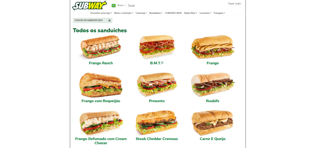 Subway Lanches Subway Lanches