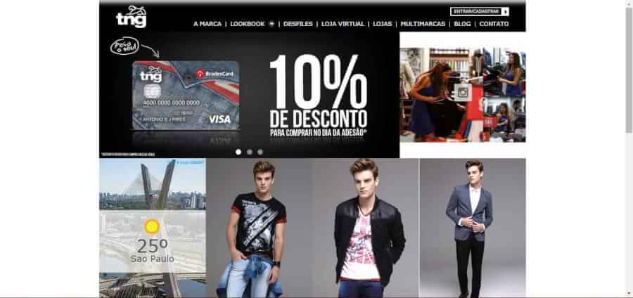 imagem da pagina inicial TNG imagem da pagina inicial TNG