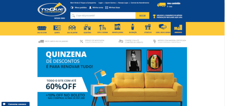 Pagina Inicial Toque a Campainha Pagina Inicial Toque a Campainha