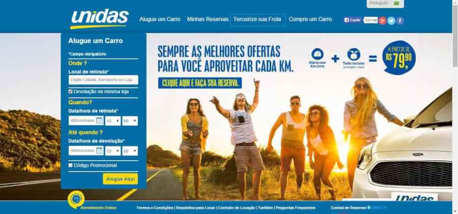 pagina inicial Unidas pagina inicial Unidas