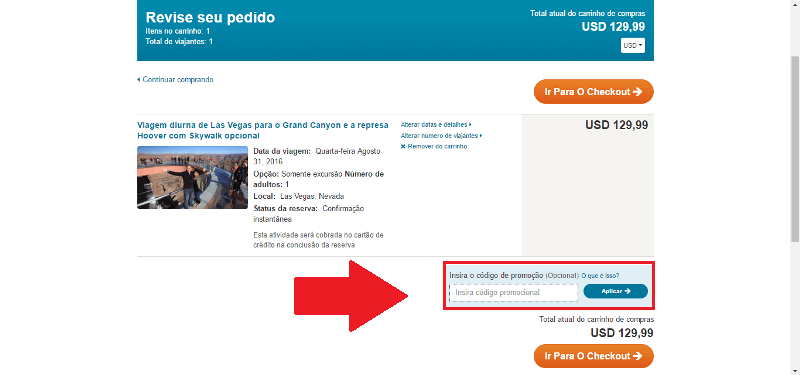 Cupom de desconto Viator Cupom Viator como usar