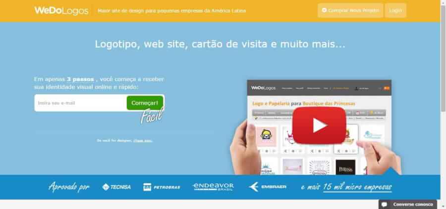 pagina inicial We Do Logos pagina inicial We Do Logos