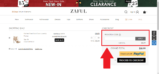 Cupom de desconto Zaful Cupom de desconto Zaful