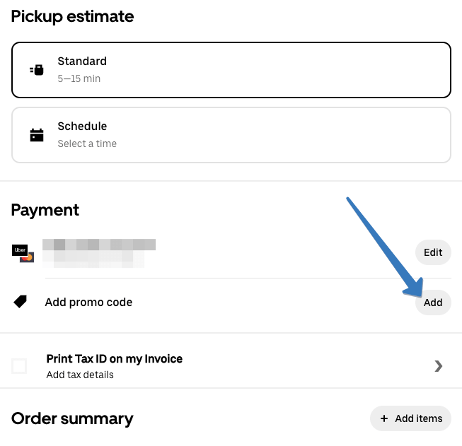 How to use Uber Eats promo code