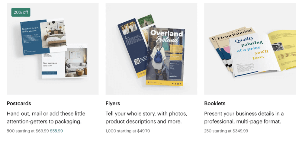 vistaprint merchandise