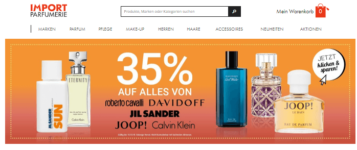 Produkte von IMPORT PARFUMERIE